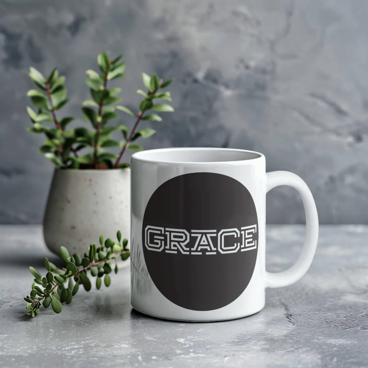 GRACE Ceramic Mug – Gift for Her - Gift for Him