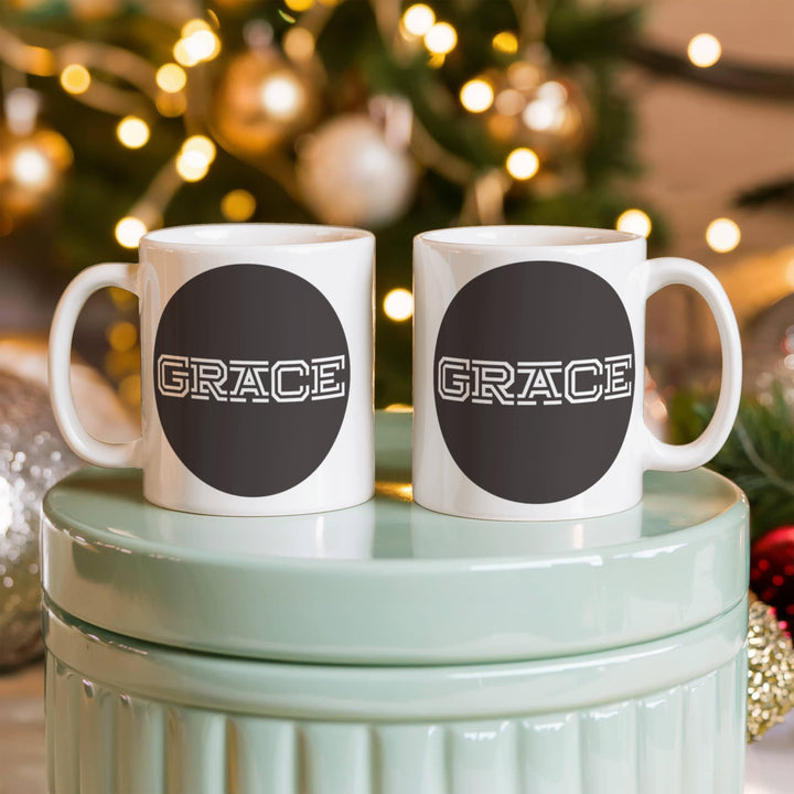 GRACE Ceramic Mug – Gift for Her - Gift for Him