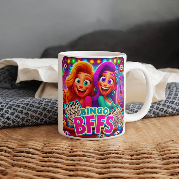 Bingo BFFS Ceramic Mug – Gift for Her