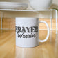 Prayer Warrior - White Ceramic Mug 11oz. & 15oz. - Gift for Her - Gift for Him