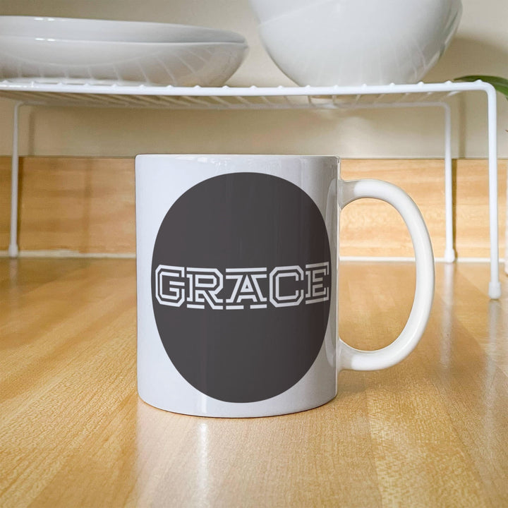 GRACE Ceramic Mug – Gift for Her - Gift for Him