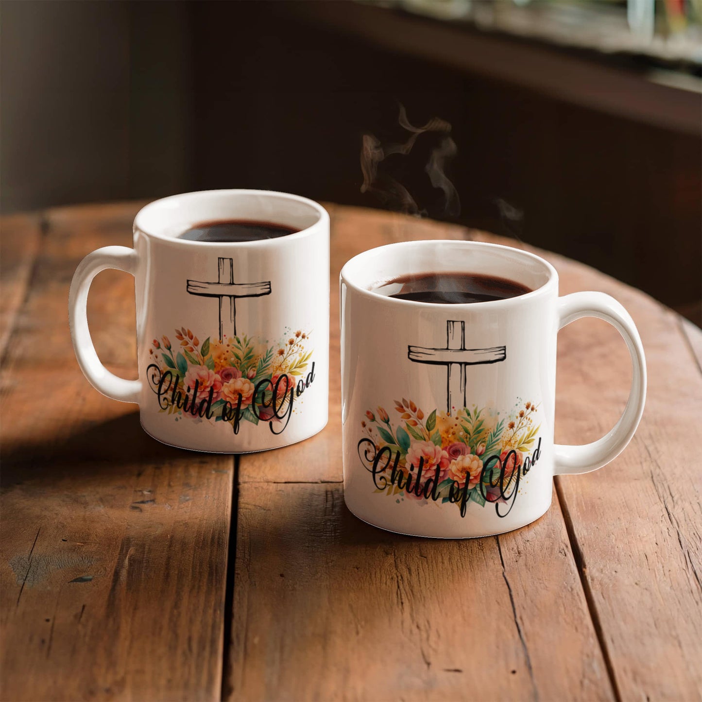 Child Of God - White Ceramic Mug 11oz. & 15oz. - Gift for Her