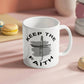 Keep The Faith - White Ceramic Mug 11oz. & 15oz. - Gift for Her - Gift for Him