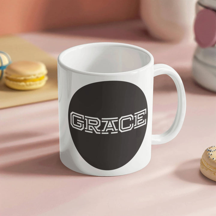 GRACE Ceramic Mug – Gift for Her - Gift for Him