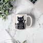 I Need Coffee Right Meow. - White Ceramic Mug 11oz. & 15oz. - Gift for Her - Gift for Him