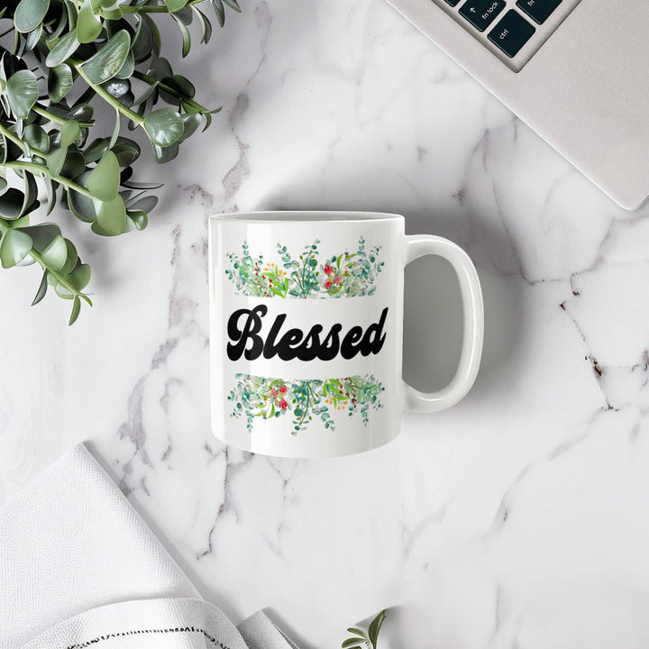 Blessed Ceramic Mug – Gift for Her