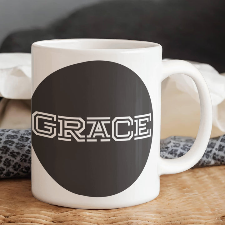 GRACE Ceramic Mug – Gift for Her - Gift for Him