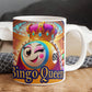 Bingo Queen - White Ceramic Mug 11oz. & 15oz. - Gift for Her