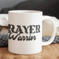 Prayer Warrior - White Ceramic Mug 11oz. & 15oz. - Gift for Her - Gift for Him