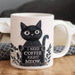 I Need Coffee Right Meow. - White Ceramic Mug 11oz. & 15oz. - Gift for Her - Gift for Him