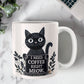 I Need Coffee Right Meow. - White Ceramic Mug 11oz. & 15oz. - Gift for Her - Gift for Him
