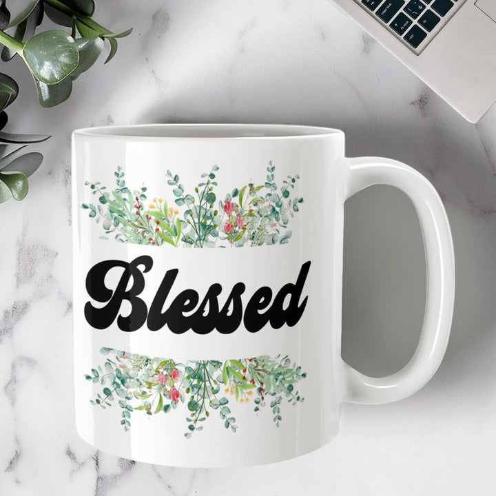 Blessed Ceramic Mug – Gift for Her