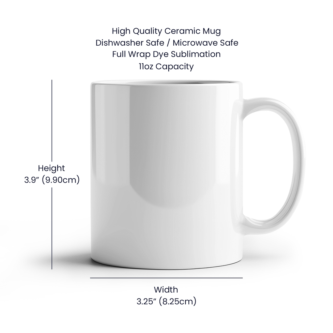 Faith Over Fear – White Ceramic Mug – Gift for Her - Gift for Him