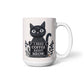 I Need Coffee Right Meow. - White Ceramic Mug 11oz. & 15oz. - Gift for Her - Gift for Him