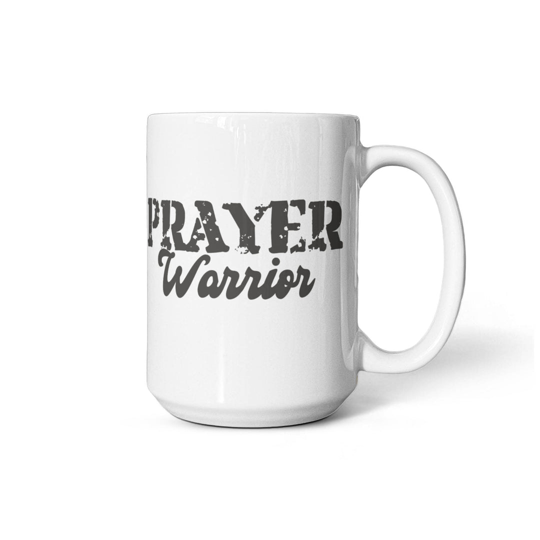 Prayer Warrior Ceramic Mug – Gift for Her - Gift for Him