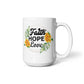 Faith Hope Love - White Ceramic Mug 11oz. & 15oz. - Gift for Her