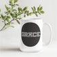 GRACE - White Ceramic Mug 11oz. & 15oz. - Gift for Her - Gift for Him