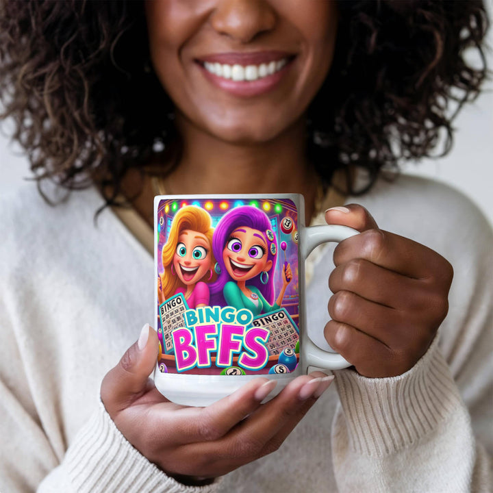 Bingo BFFS Ceramic Mug – Gift for Her