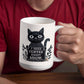 I Need Coffee Right Meow. - White Ceramic Mug 11oz. & 15oz. - Gift for Her - Gift for Him
