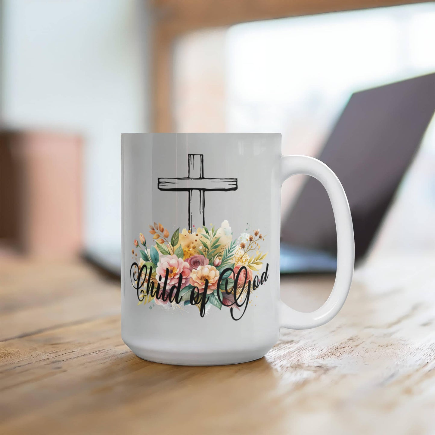 Child Of God - White Ceramic Mug 11oz. & 15oz. - Gift for Her