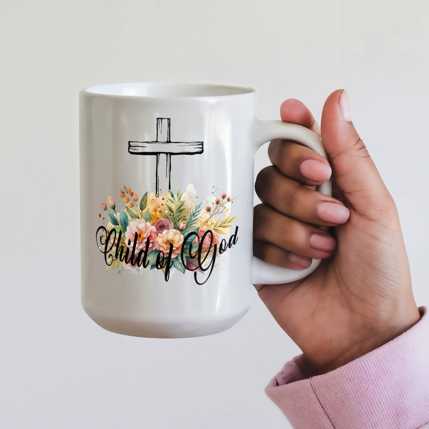 Child Of God - White Ceramic Mug 11oz. & 15oz. - Gift for Her
