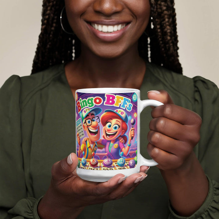 Bingo BFFS Ceramic Mug – Gift for Her - Gift for Him
