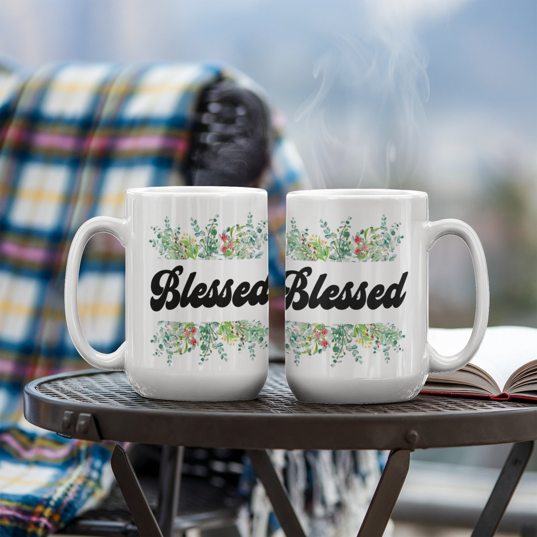 Blessed Ceramic Mug – Gift for Her