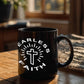 Fearless Faith - Black Ceramic Mug 11oz. & 15oz. - Gift for Her - Gift for Him