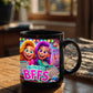 Bingo BFFS 2 - Black Ceramic Mug 11oz. & 15oz. - Gift for Her