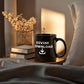 Divine Download - Black Ceramic Mug 11oz. & 15oz. - Gift for Her - Gift for Him