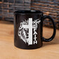 Keep The Faith 02 - Black Ceramic Mug 11oz. & 15oz. - Gift for Her - Gift for Him