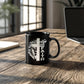 Keep The Faith 02 - Black Ceramic Mug 11oz. & 15oz. - Gift for Her - Gift for Him