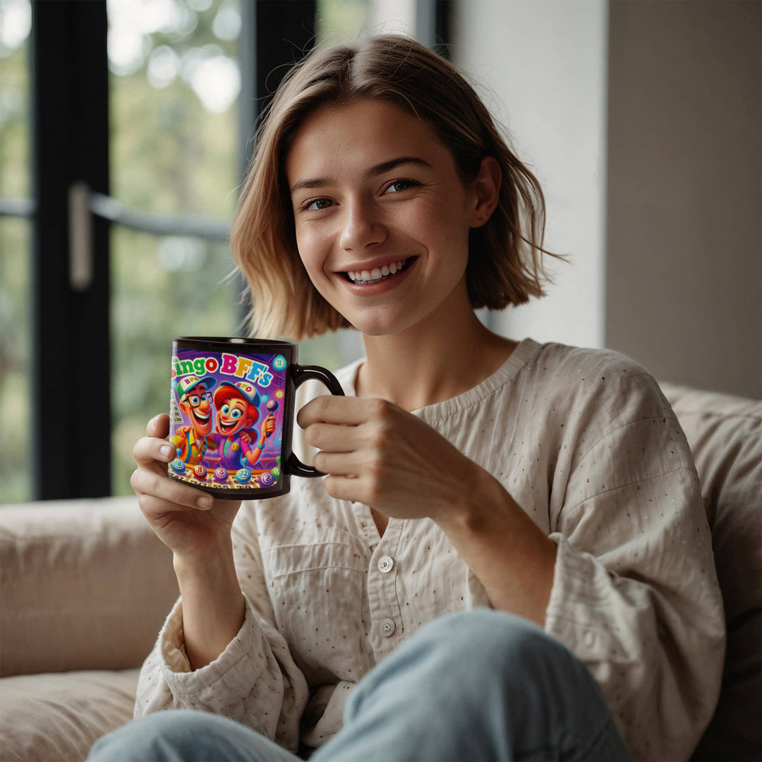 Bingo BFFS Ceramic Mug – Gift for Her - Gift for Him