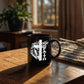 Keep The Faith 02 - Black Ceramic Mug 11oz. & 15oz. - Gift for Her - Gift for Him