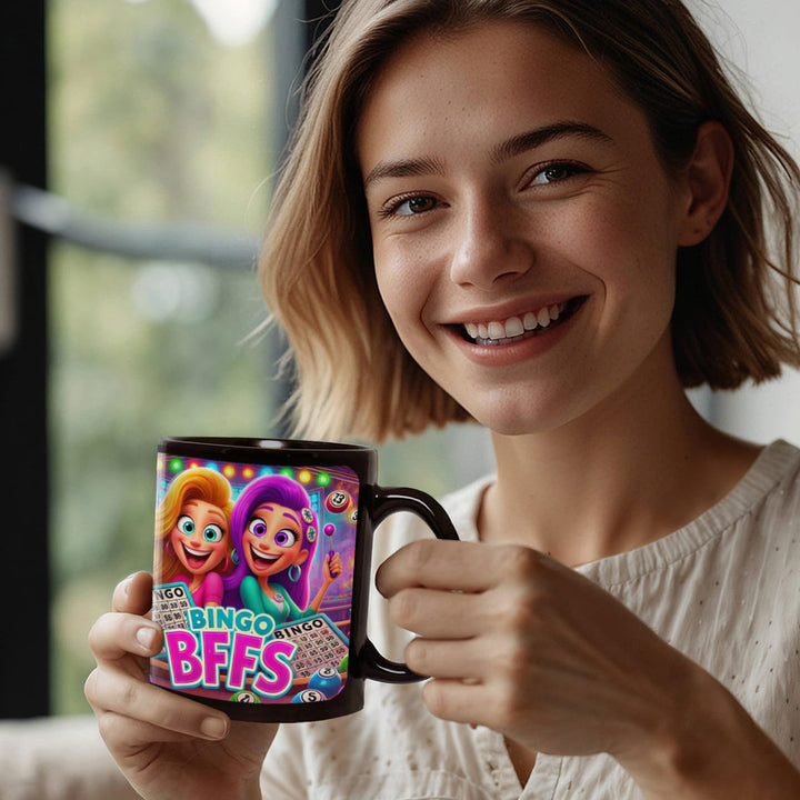 Bingo BFFS Ceramic Mug – Gift for Her