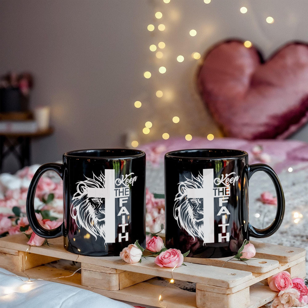 Keep The Faith Ceramic Mug – Gift for Her - Gift for Him