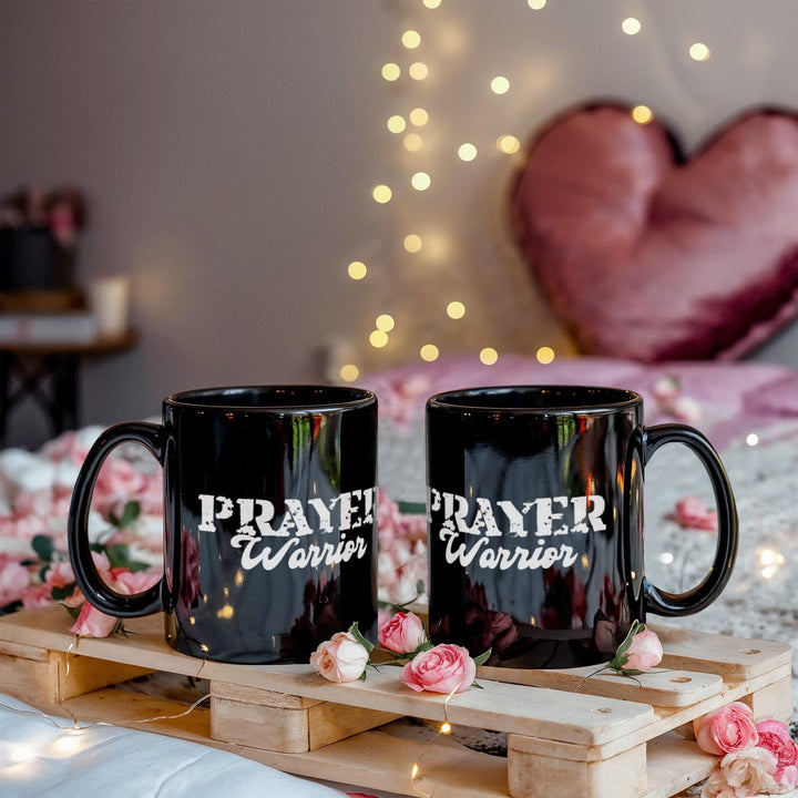 Prayer Warrior Ceramic Mug – Gift for Her - Gift for Him