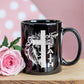 Keep The Faith 02 - Black Ceramic Mug 11oz. & 15oz. - Gift for Her - Gift for Him