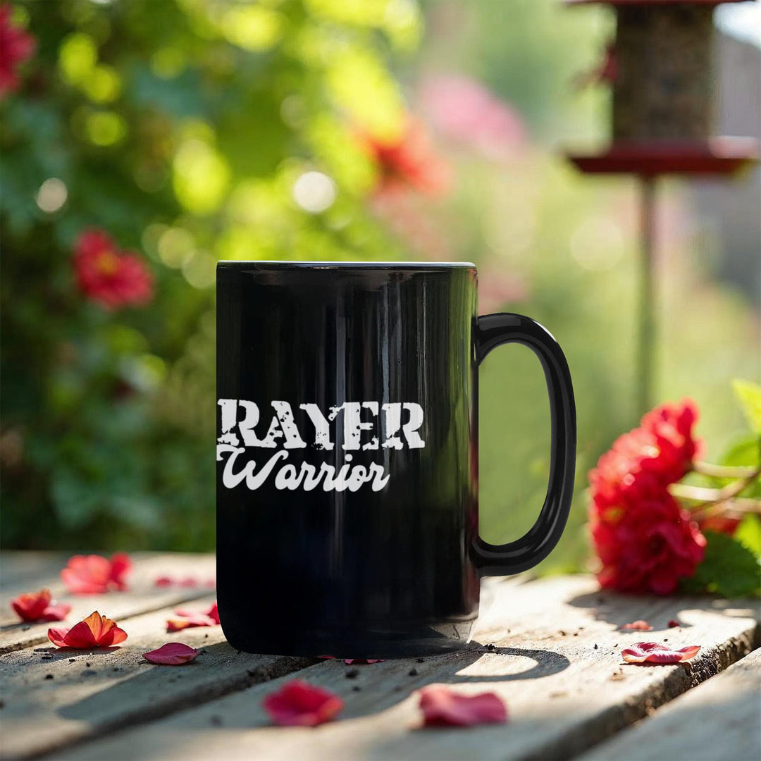 Prayer Warrior Ceramic Mug – Gift for Her - Gift for Him