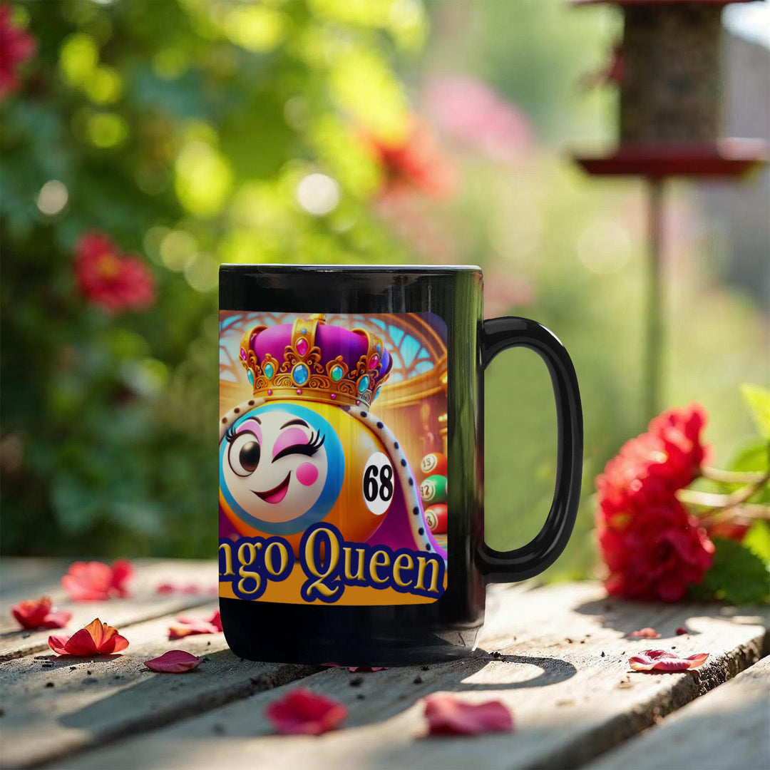 Bingo Queen Ceramic Mug – Gift for Her