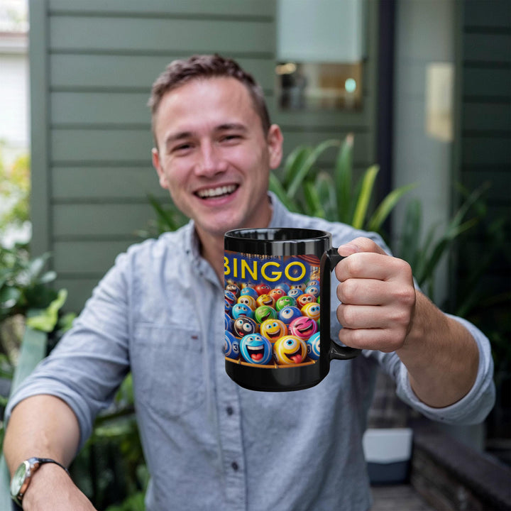 Bingo Ceramic Mug – Gift for Her - Gift for Him