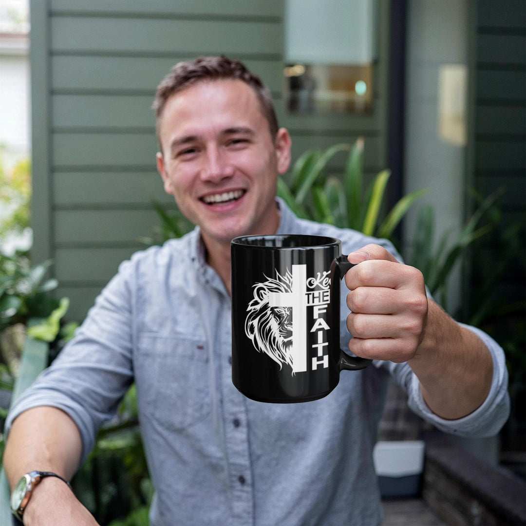 Keep The Faith Ceramic Mug – Gift for Her - Gift for Him