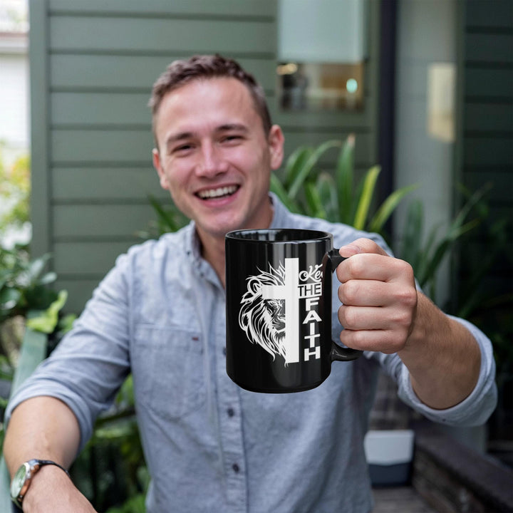 Keep The Faith Ceramic Mug – Gift for Her - Gift for Him