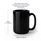 Eat Sleep Bingo Repeat - Black Ceramic Mug - Gift for Her - Gift for Him