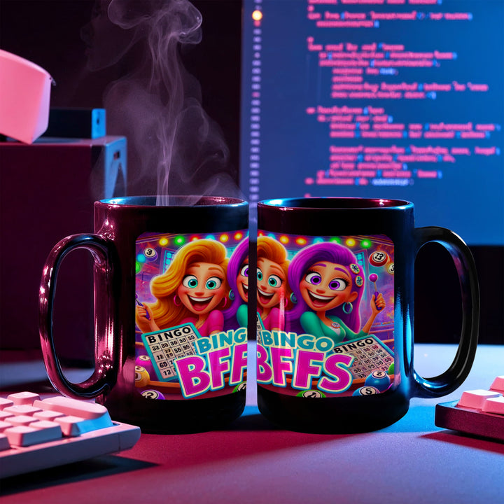 Bingo BFFS Ceramic Mug – Gift for Her