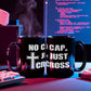 No Cap, Just Cross - Black Ceramic Mug 11oz. & 15oz. - Gift for Her - Gift for Him