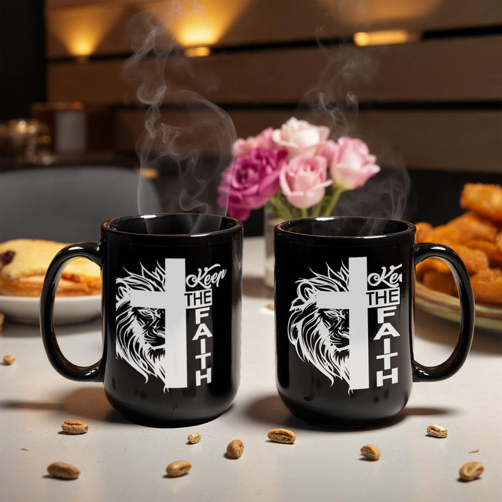 Keep The Faith Ceramic Mug – Gift for Her - Gift for Him