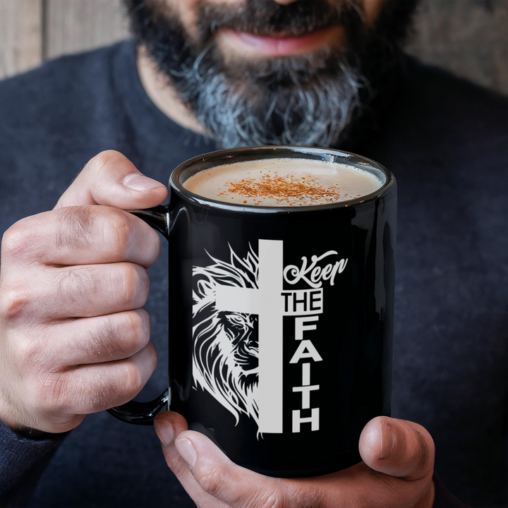 Keep The Faith Ceramic Mug – Gift for Her - Gift for Him