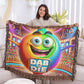 Dab Or Die 02 - Photo Heirloom Woven Blanket (Landscape) - Gift for Her - Gift for Him