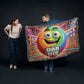 Dab Or Die 2 - Heirloom Artwork Woven Blanket (Landscape) - Gift for Her - Gift for Him